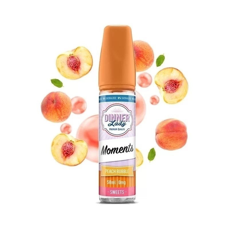 Dinner Lady Peach Bubble 60ml Likit